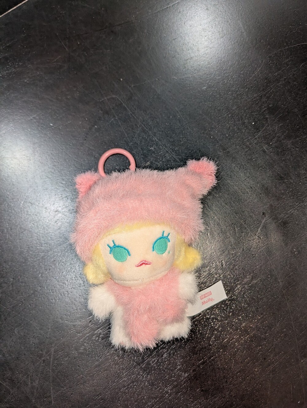 Molly Snug Knit Hat Plush Pendant